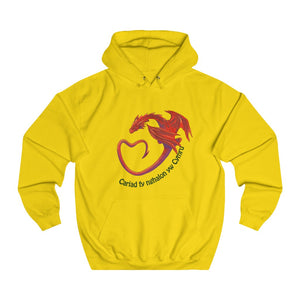 Cariad fy nghalon yw Cymru Unisex Hoodie