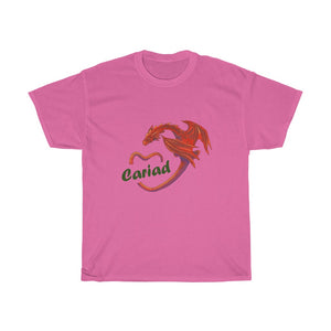 Cariad Love Red Dragon Unisex T-shirt