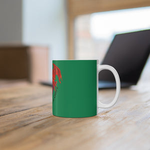 Cariad fy nghalon yw Cymru Mug