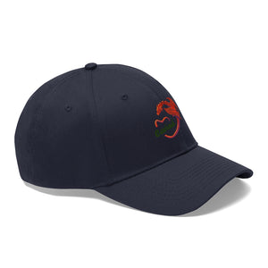 Cariad Love Red Dragon Unisex Twill Hat