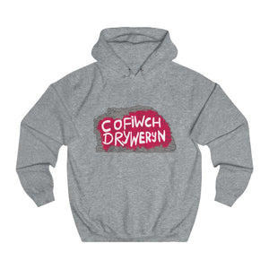 Cofiwch Dryweryn Capel Celyn Unisex Cymraeg Hoodies