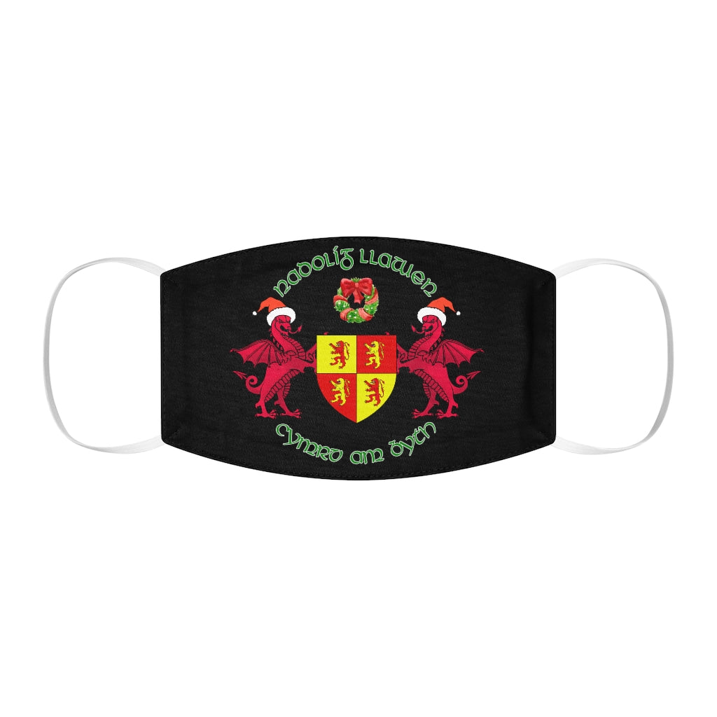 Nadolig Llawen Cymru Am Byth Face Cover Snug-Fit