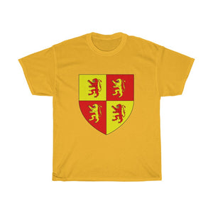 Owain Glyndwr Flag Ov  Unisex Heavy Cotton Tee cymraeg welsh