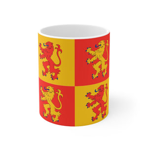 Owain Glyndwr Flag Traveller Mug 11oz cymraeg welsh