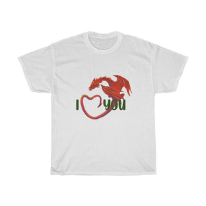 Welsh Dragon I Love You Unisex T-shirt
