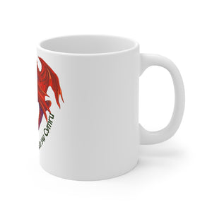 Cariad fy nghalon yw Cymru Mug 11oz White