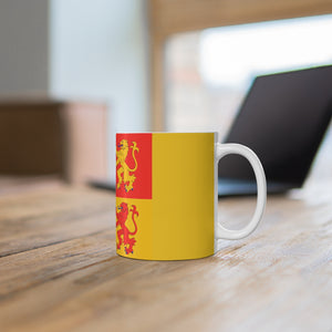 Owain Glyndwr Flag Traveller Mug 11oz cymraeg welsh