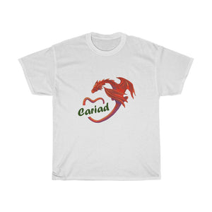 Cariad Love Red Dragon Unisex T-shirt