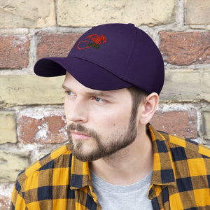 Welsh Dragon I Love You Unisex Twill Hat