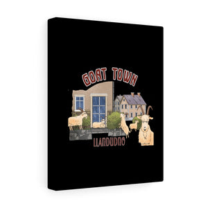 Goat Town Llandudno Stretched Canvas