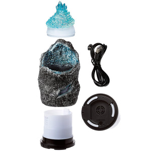 Crystal Cave Aroma Diffuser LED Humidifier
