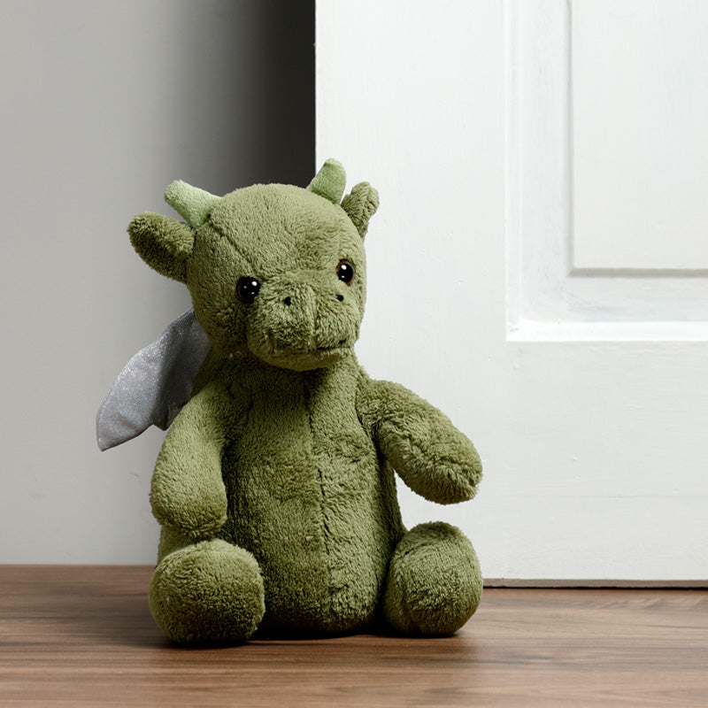 Green Dragon Plush Door Stop