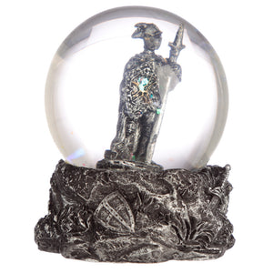 Collectable Knight Snow Globe