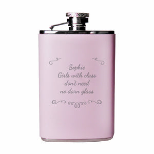 Pink Hip Flask