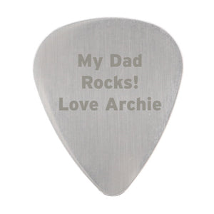  Silver Plectrum