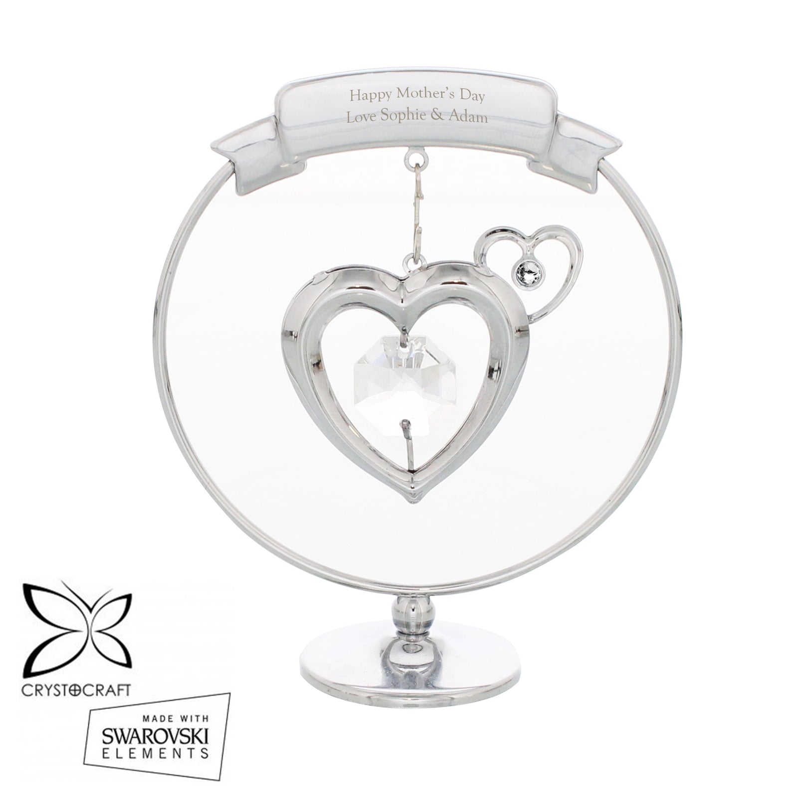 Crystocraft Heart Ornament
