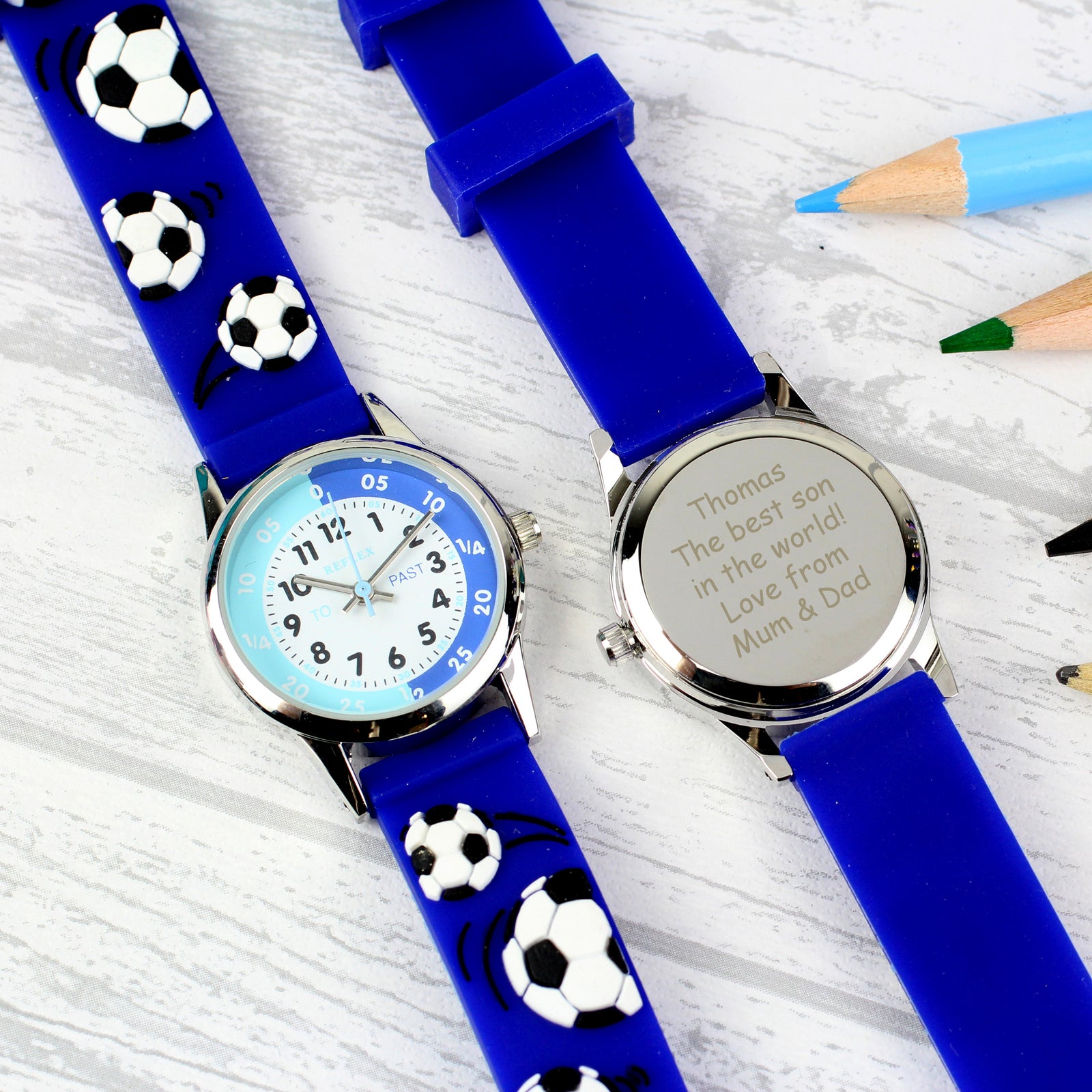 Kids Blue Time Teacher Watch
