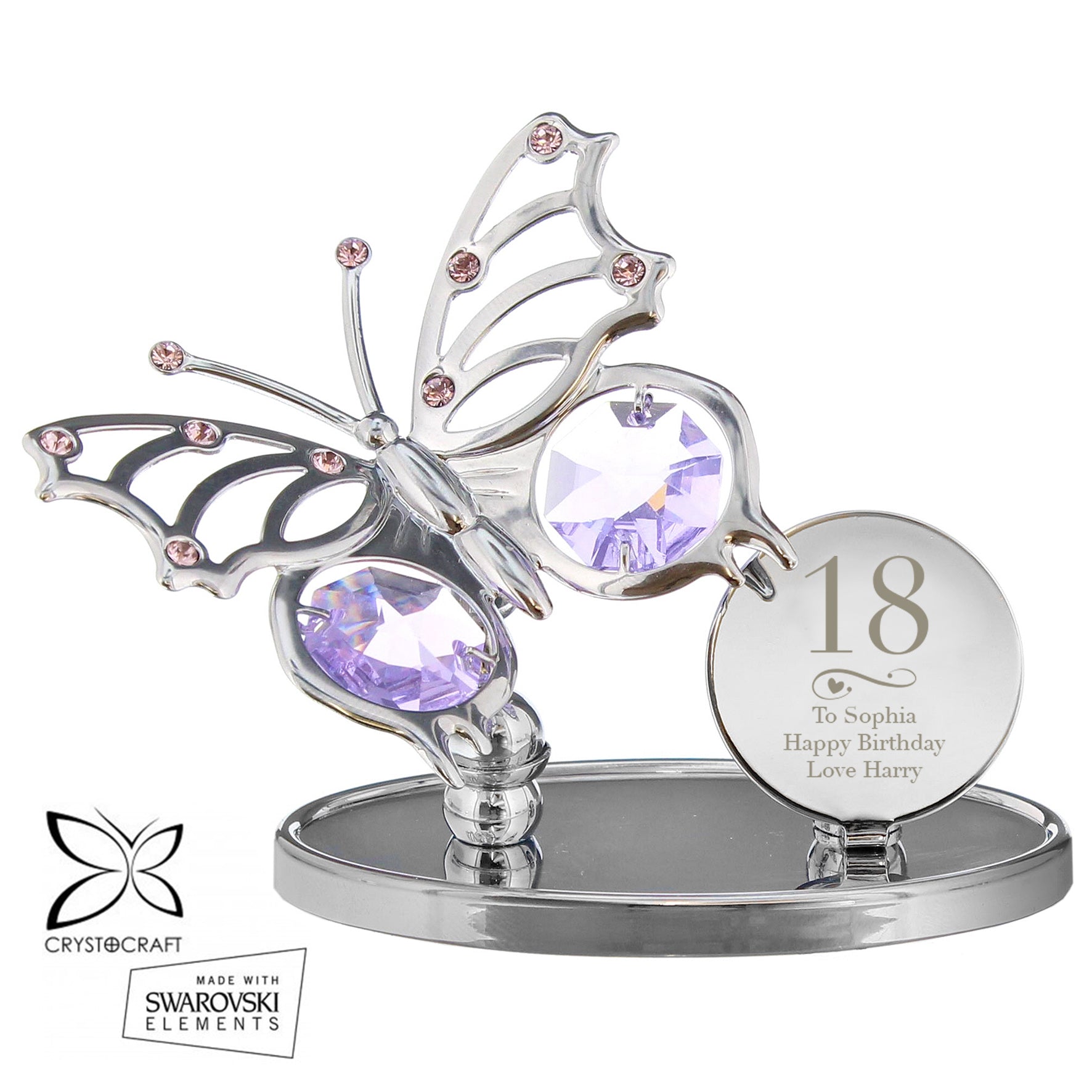 Birthday Crystocraft Butterfly