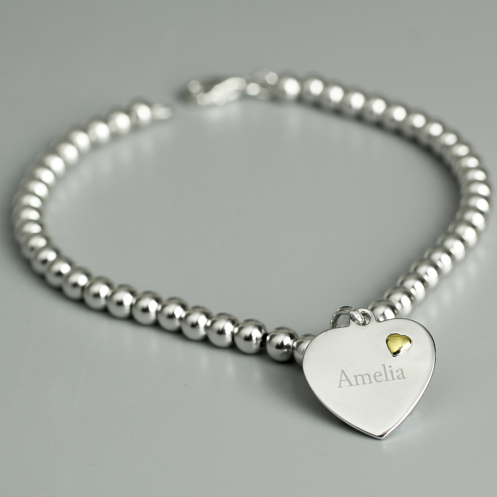 Gold Heart Bracelet