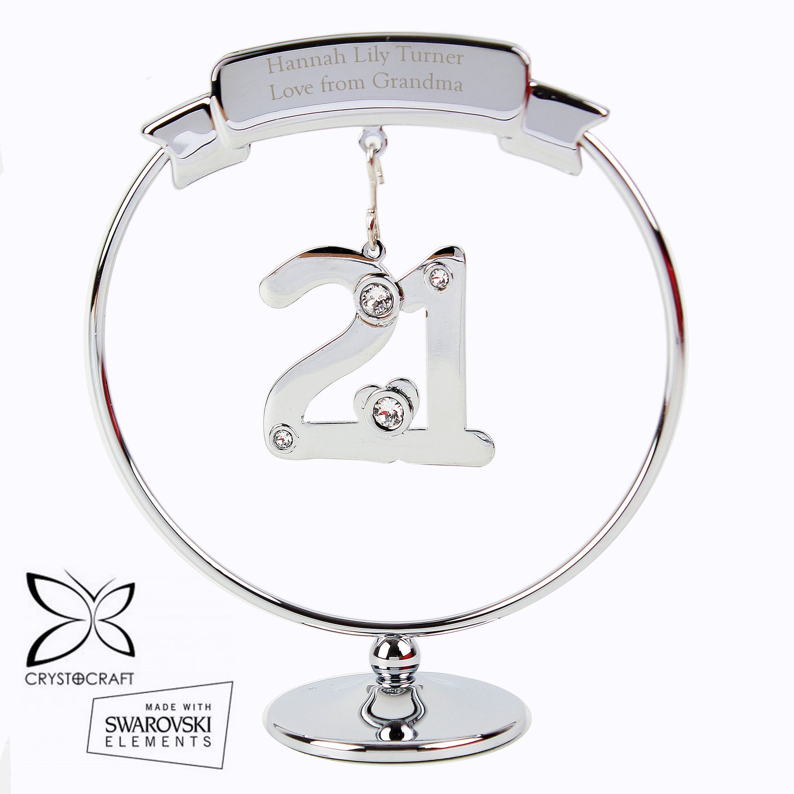 21st Celebration Ornament