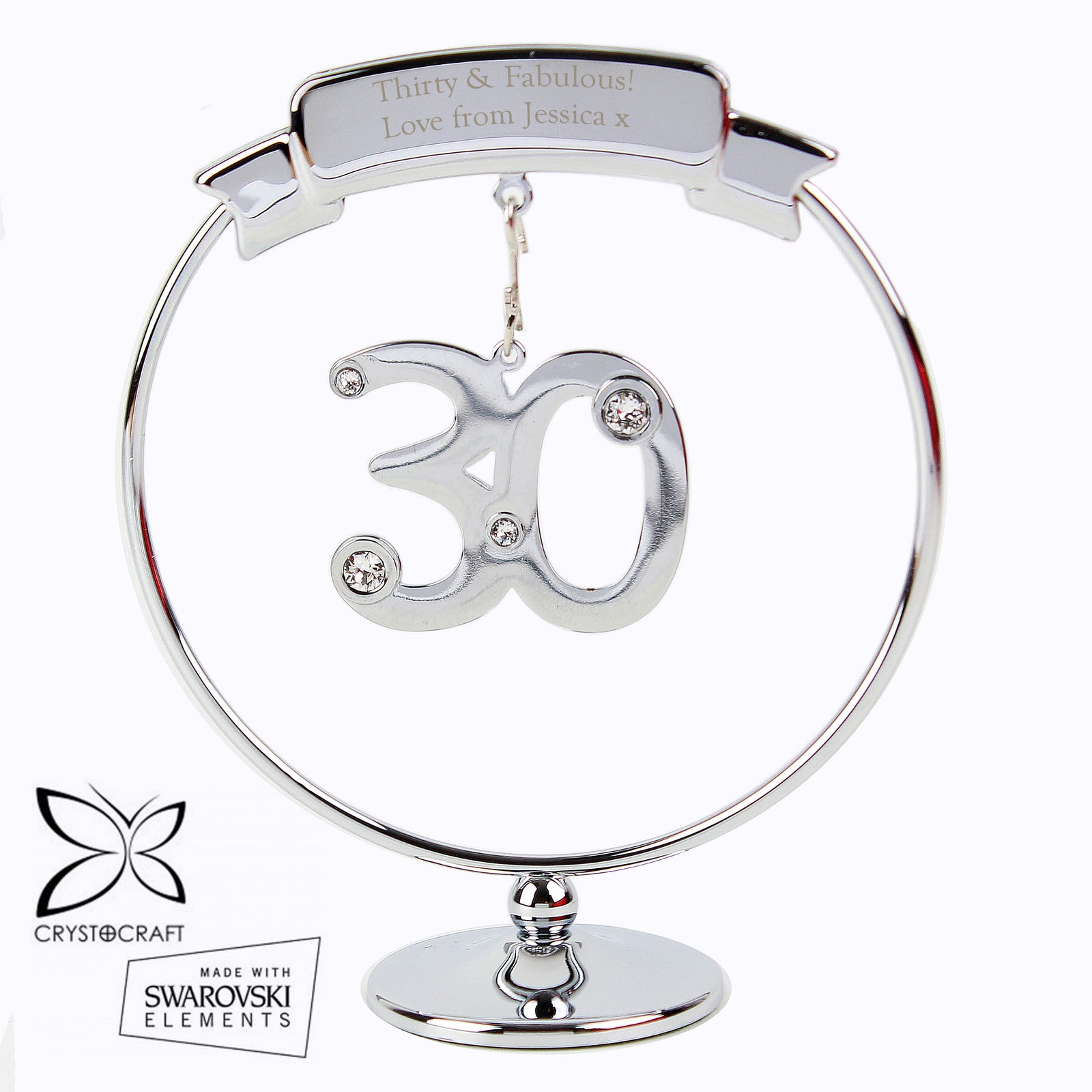 30th Celebration Ornament