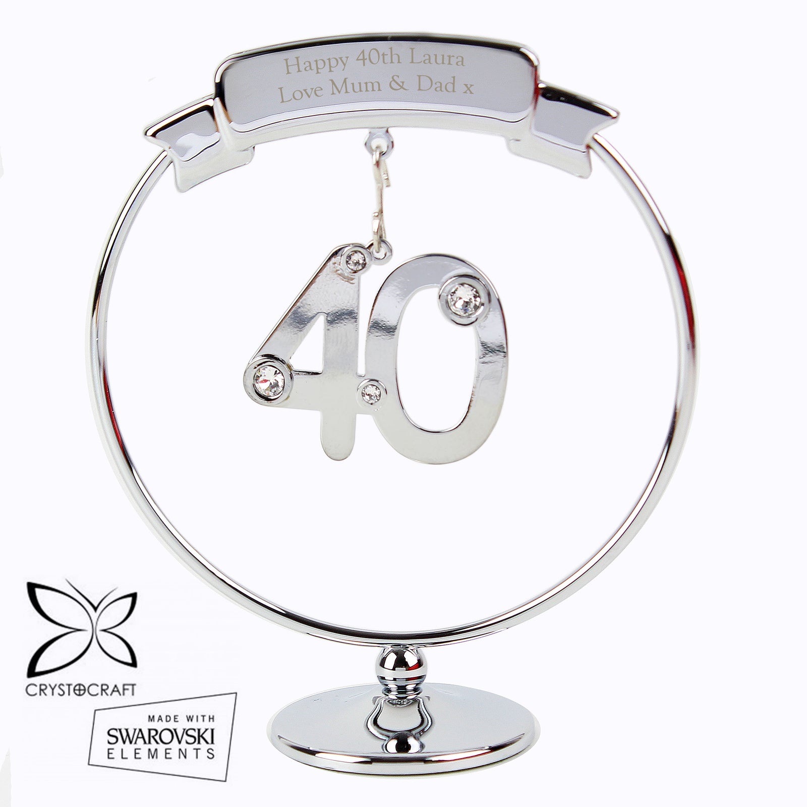 40th Celebration Ornament