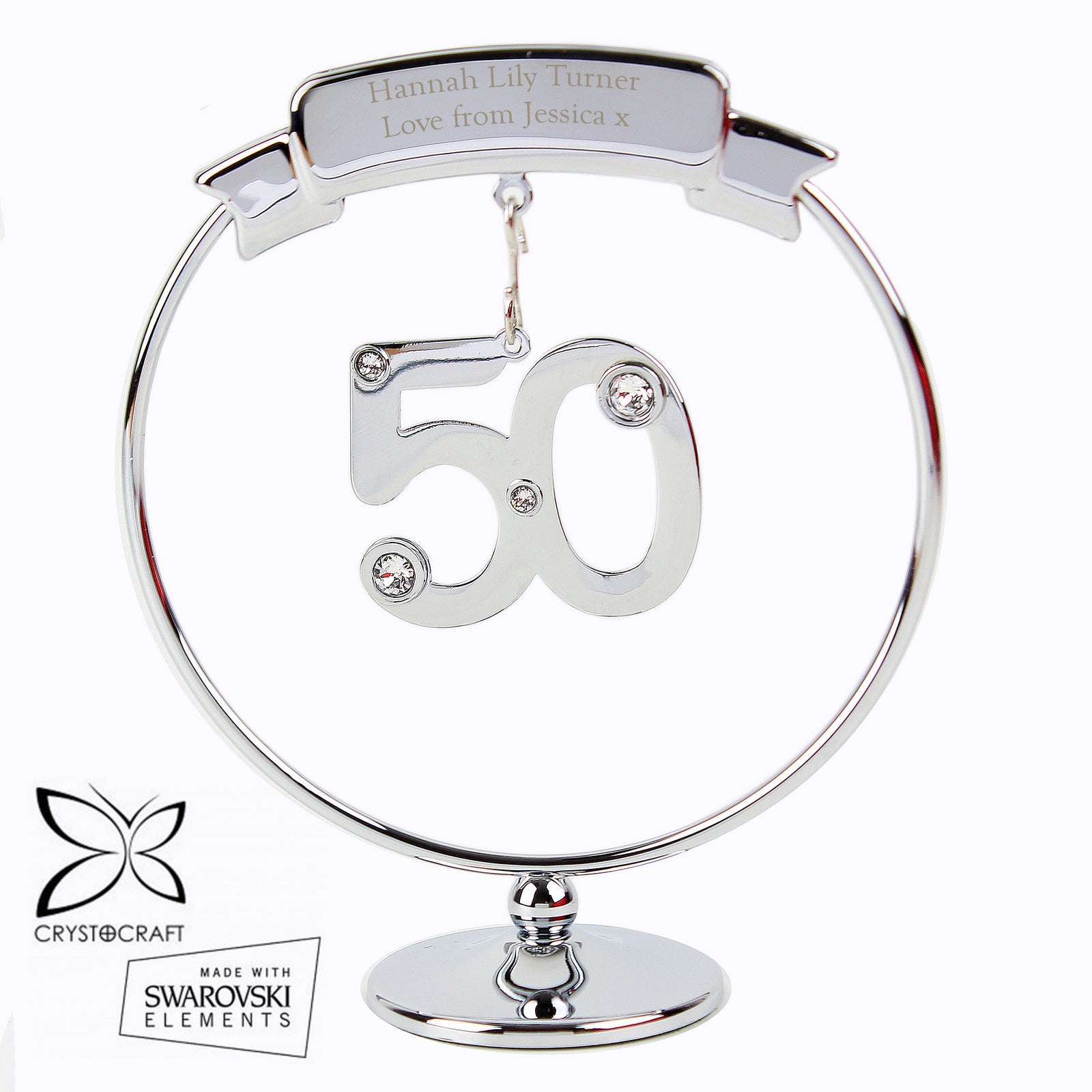 50th Celebration Ornament