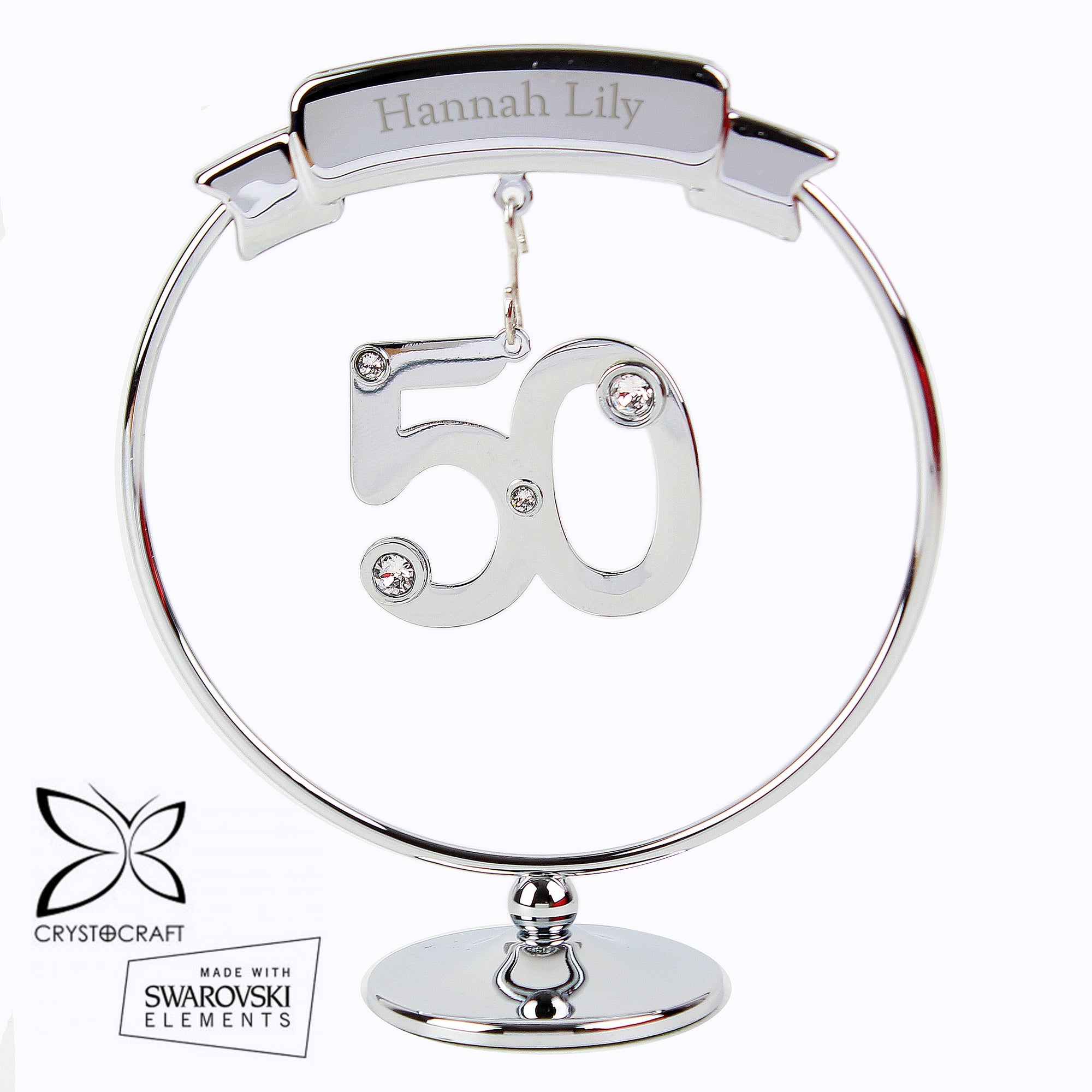 50th Celebration Ornament