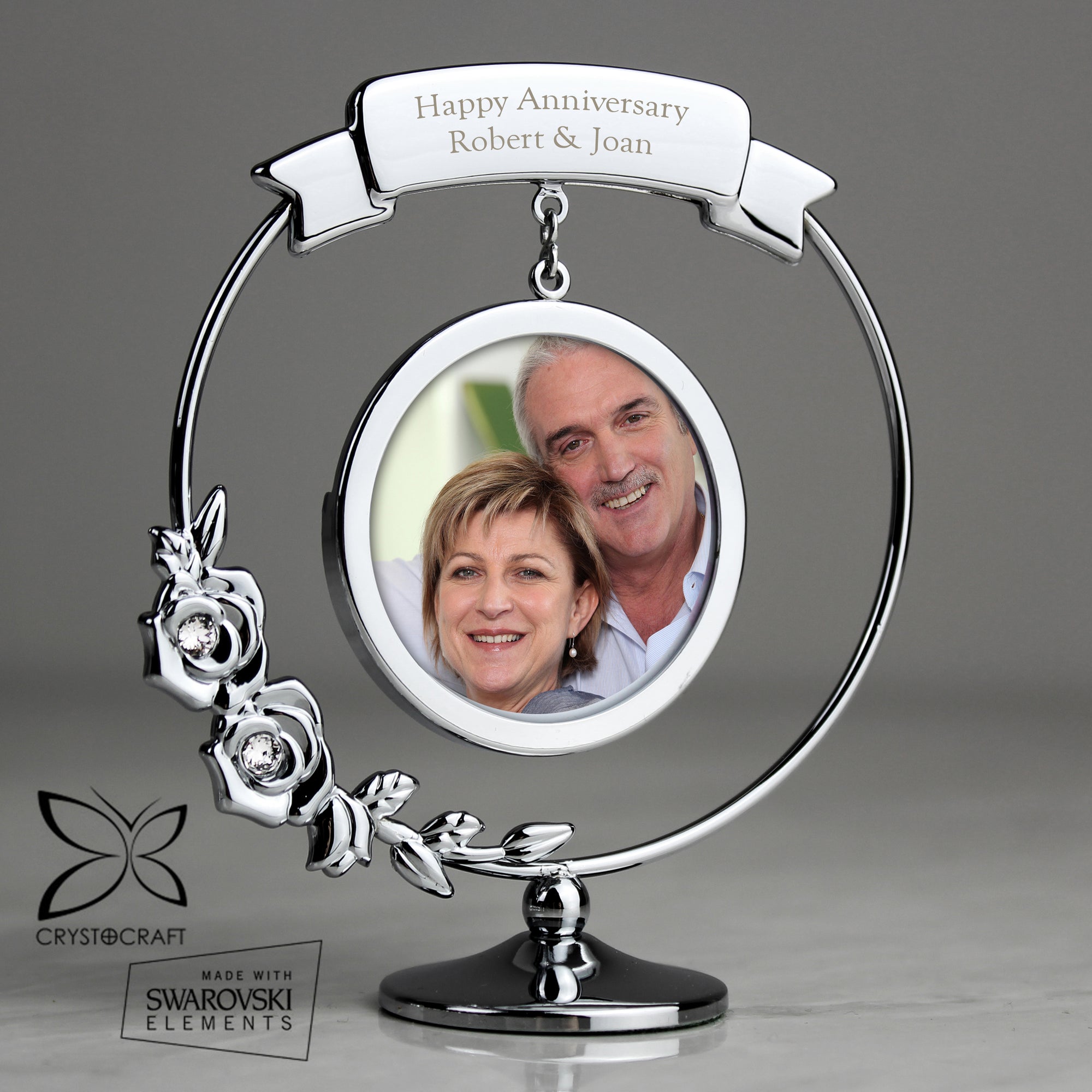 Personalised Crystocraft Photo Frame Ornament