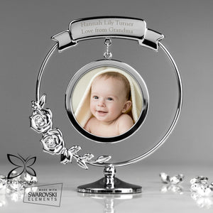 Personalised Crystocraft Photo Frame Ornament