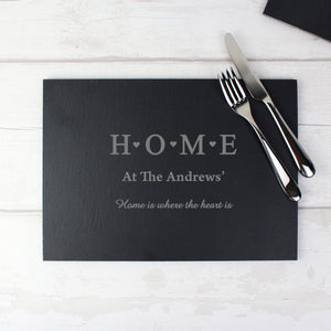 Slate Rectangle Placemat