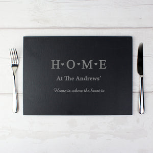 Slate Rectangle Placemat