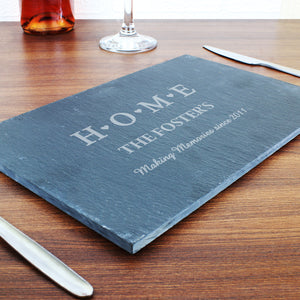 Slate Rectangle Placemat
