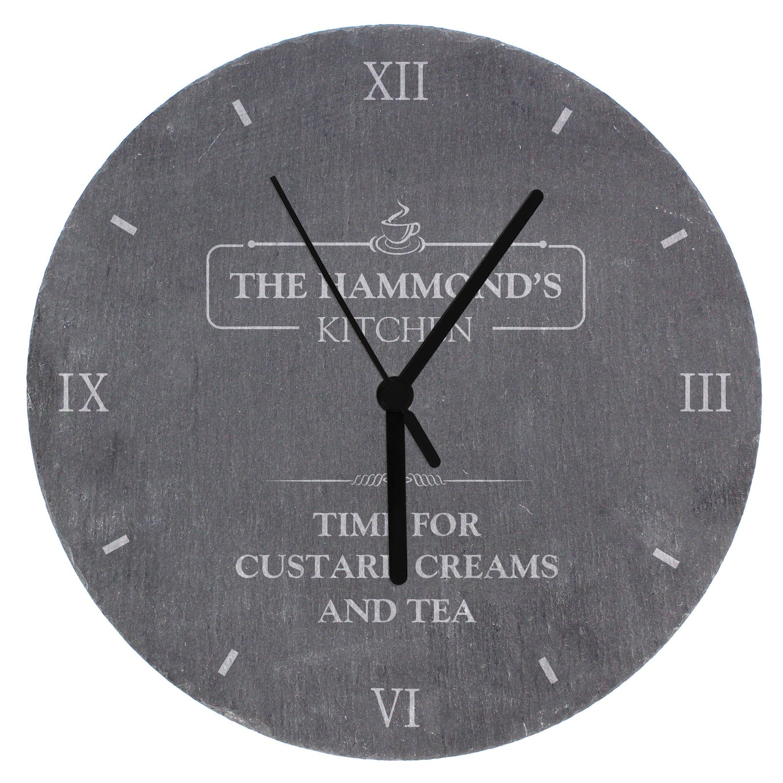 Kitchen Slate Clock