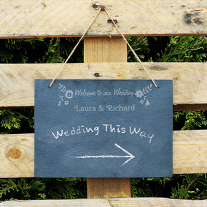 wedding slate