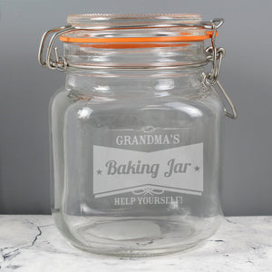 Glass Kilner Jar
