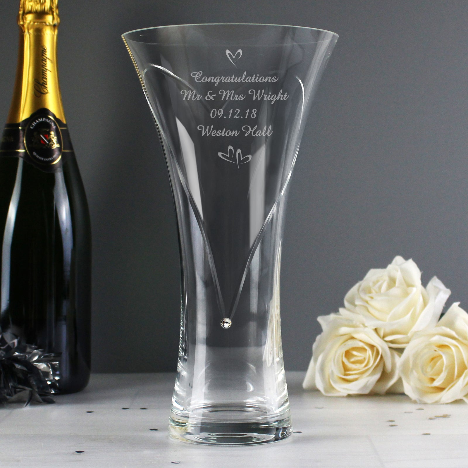 Diamante Vase 
