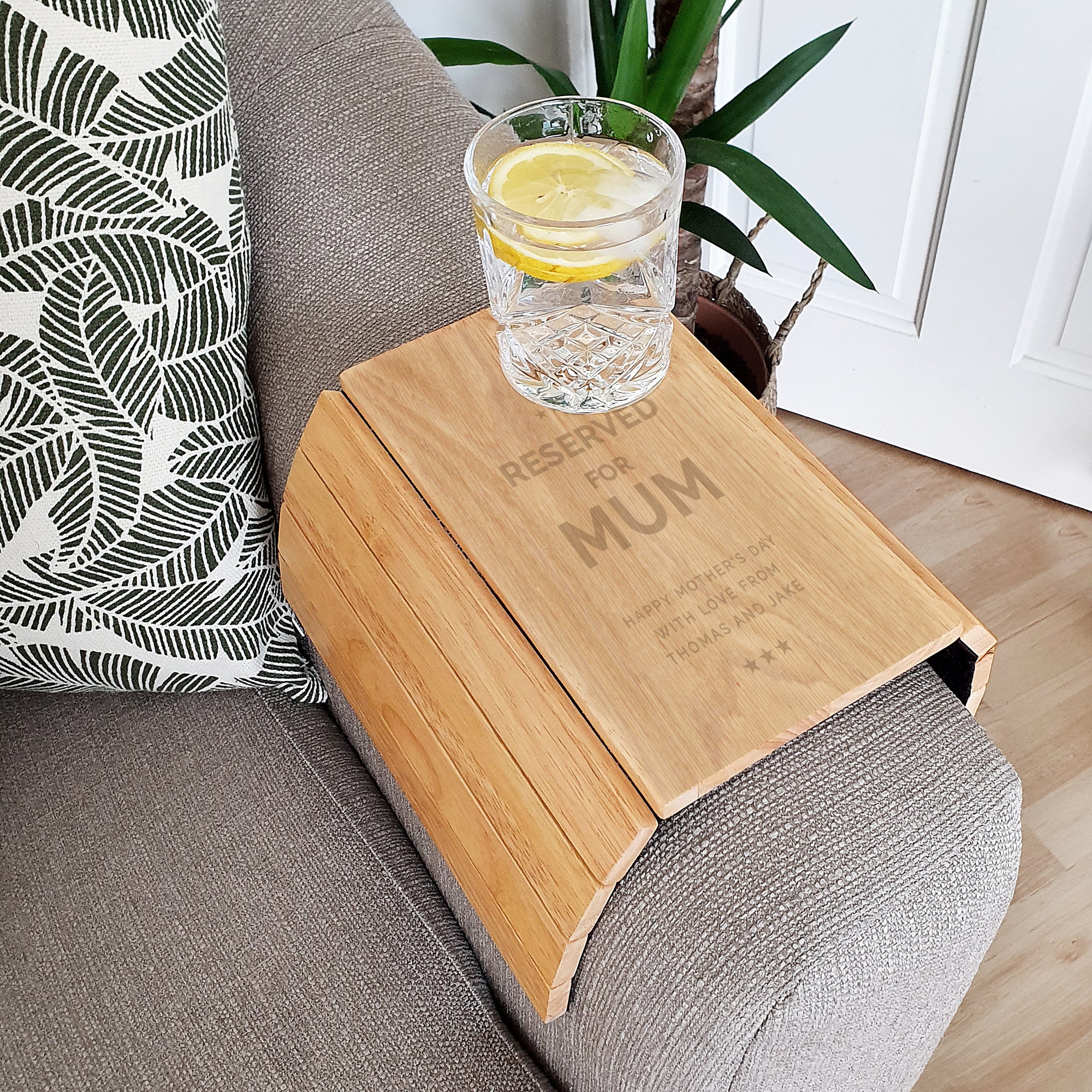 Wooden Sofa Tray