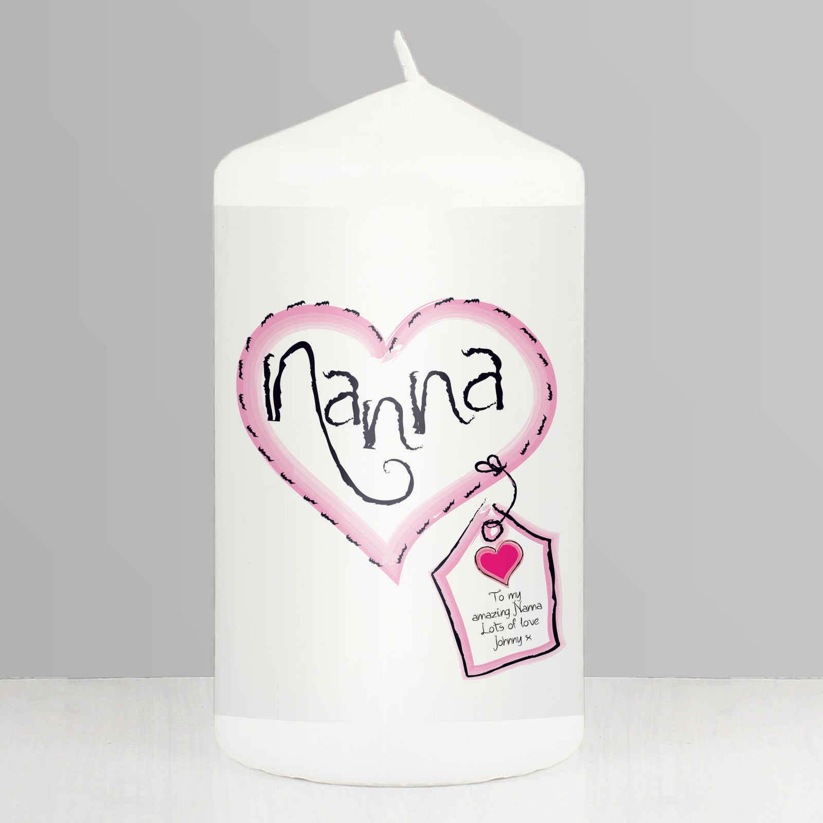 Stitch Nanna Candle