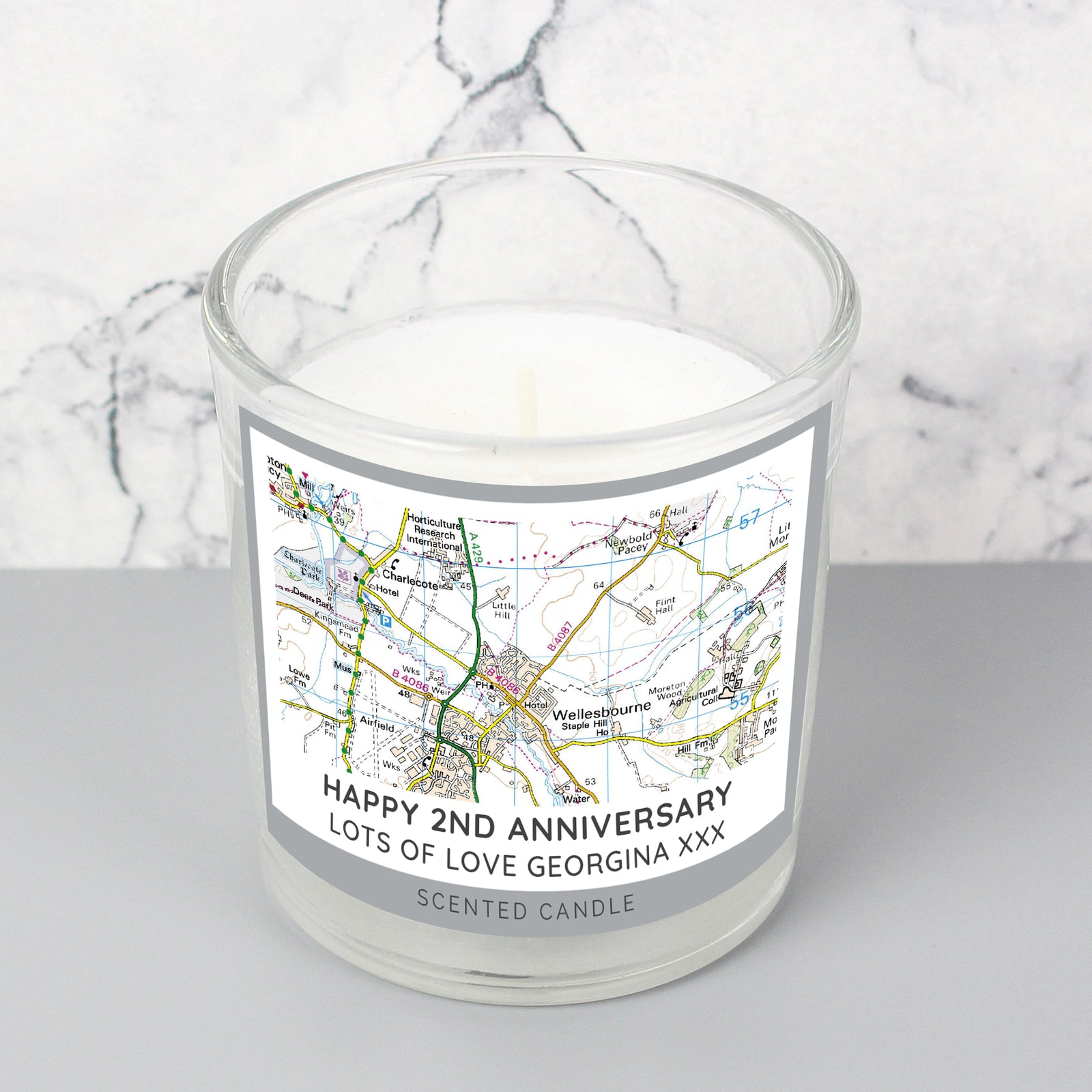 Compass Scented Jar Candle