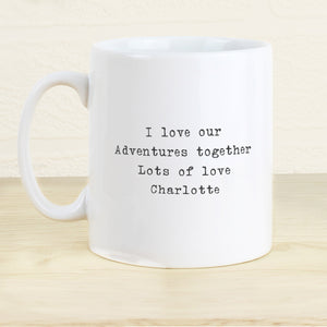 New Map Heart Mug