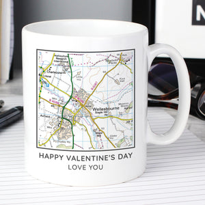 Map Compass Mug