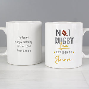 Rugby Fan Mug