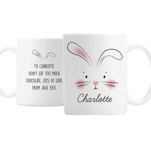 Bunny Features Mug