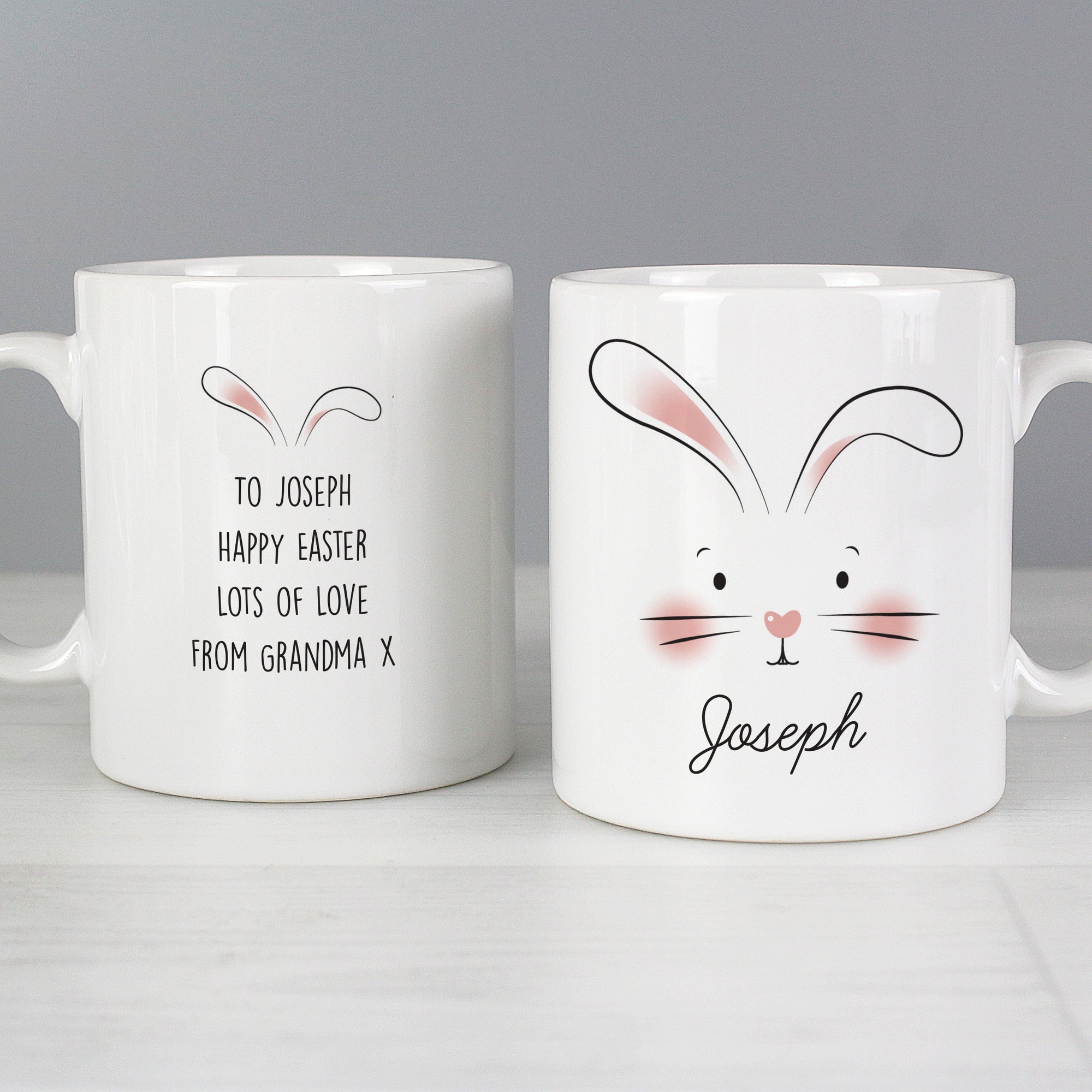 Bunny Features Mug