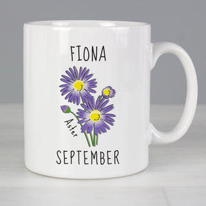 Birth Flower - Aster Mug