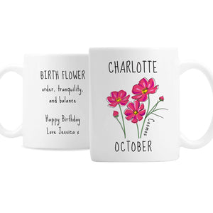 Birth Flower - Cosmos Mug