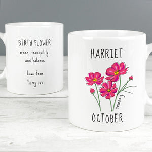 Birth Flower - Cosmos Mug