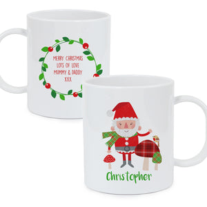 Santa Plastic Mug