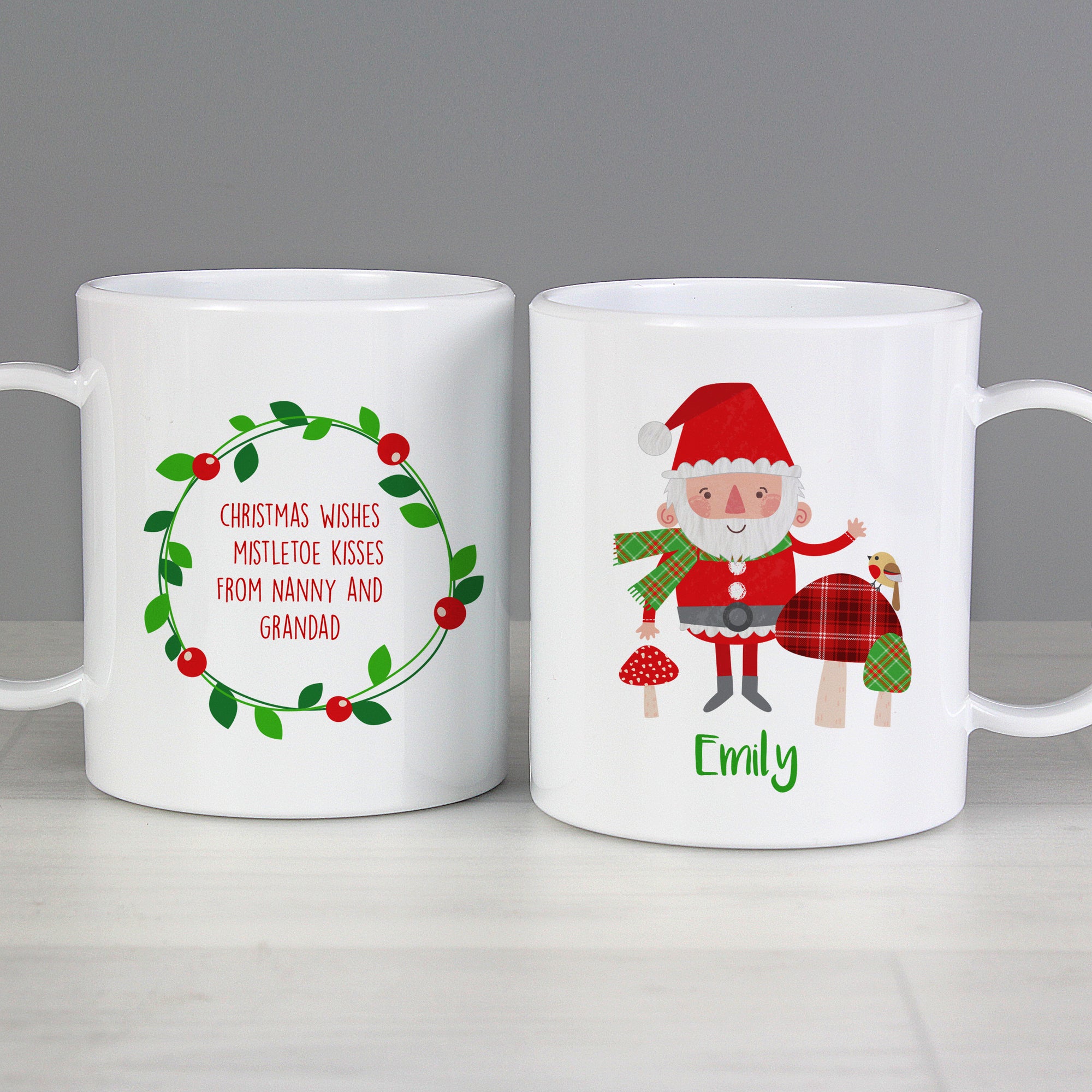 Santa Plastic Mug